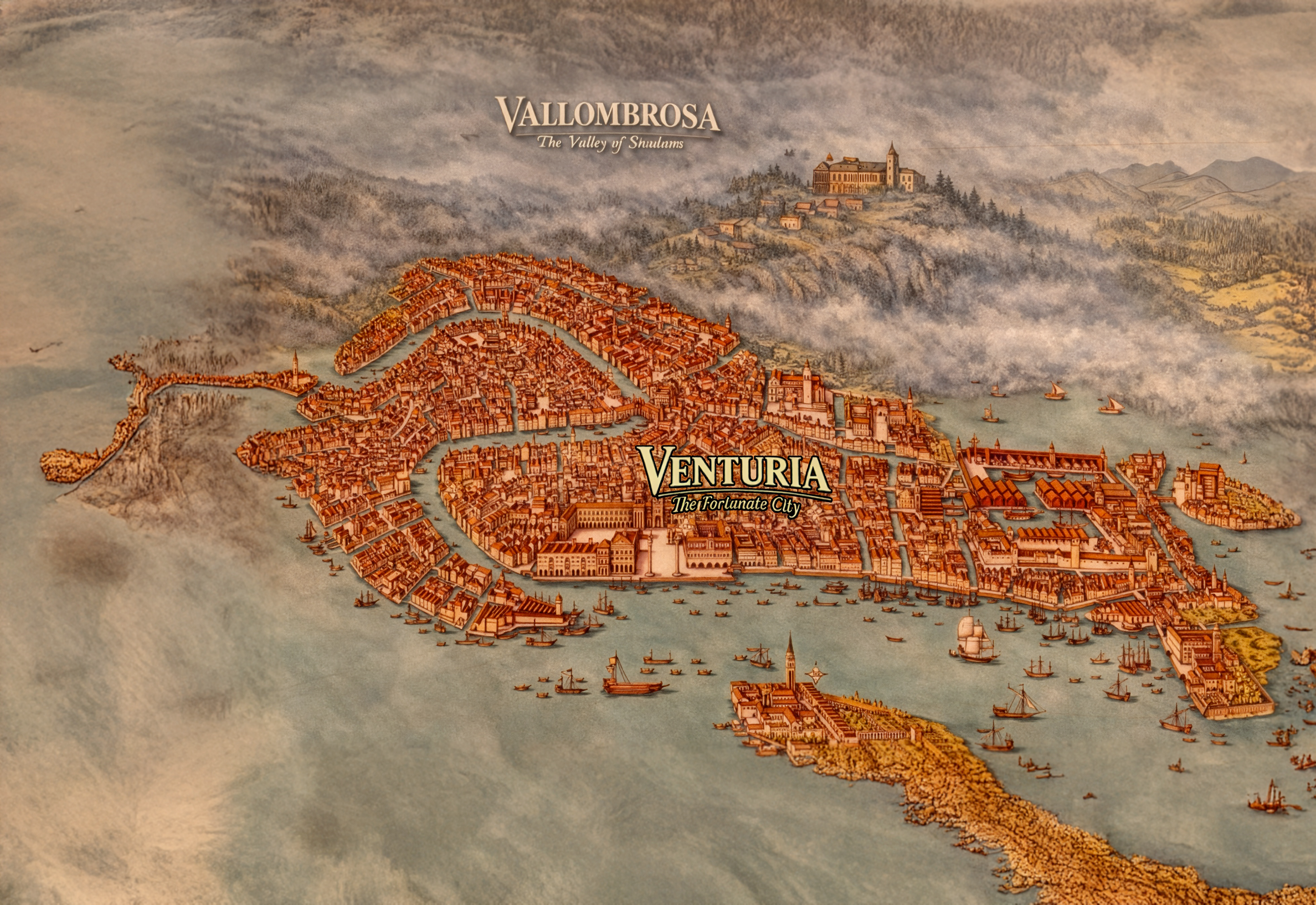 Draft map of Venturia